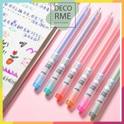 Bút gel 0,5mm Resun 12 màu- dupe Muji