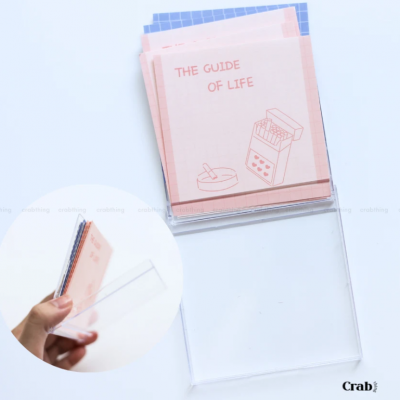 Postcard hộp nhựa