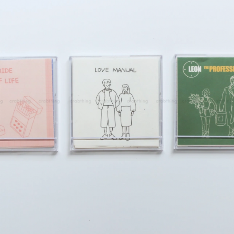 Postcard hộp nhựa